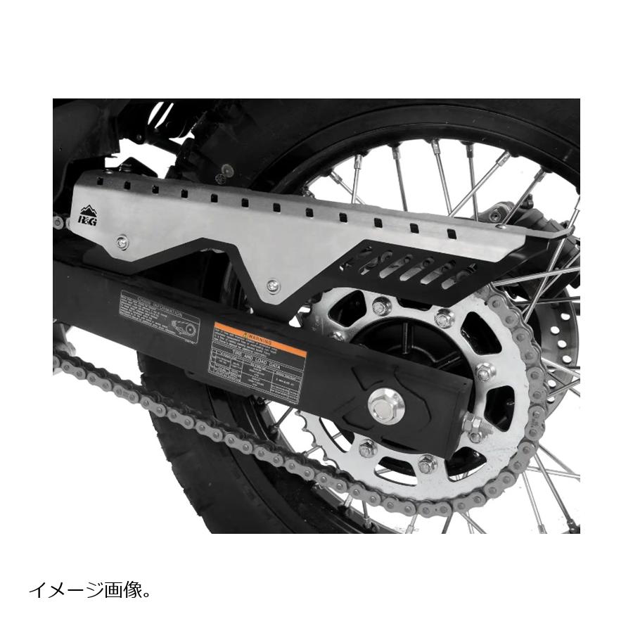 R&G (アールアンドジー ) Chain Guard:ブラック Z650/KLR650 NINJA650 Z650RS RG-CG0026BK