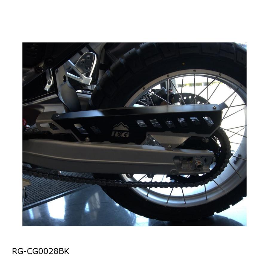 R&G (アールアンドジー ) Aluminium Chain Guard:ブラック Tuareg660 RG-CG0028BK