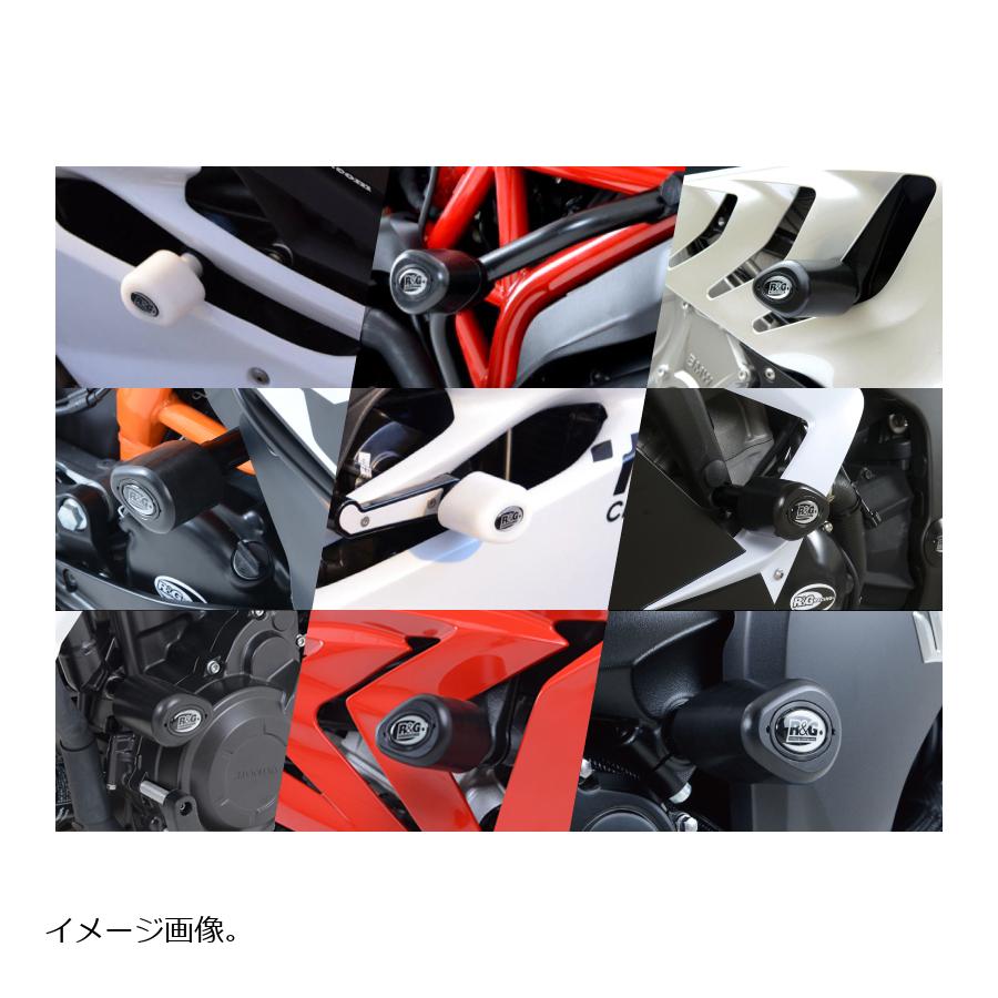 R&G (アールアンドジー ) Aero Frame Sliders:ホワイト ZX-6R カウル加工無 RG-CP0567WH