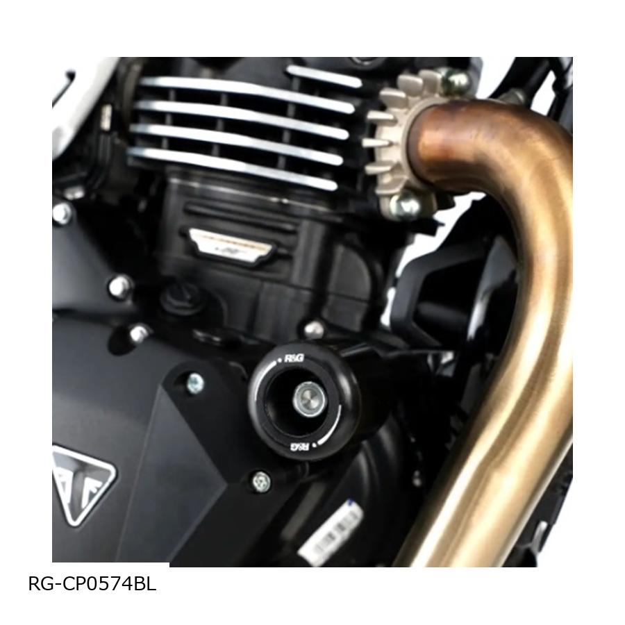 R&G (アールアンドジー ) CLASSIC Crash Protectors:ブラック TRIUMPH Speed400 Scrambler400X RG-CP0574BL