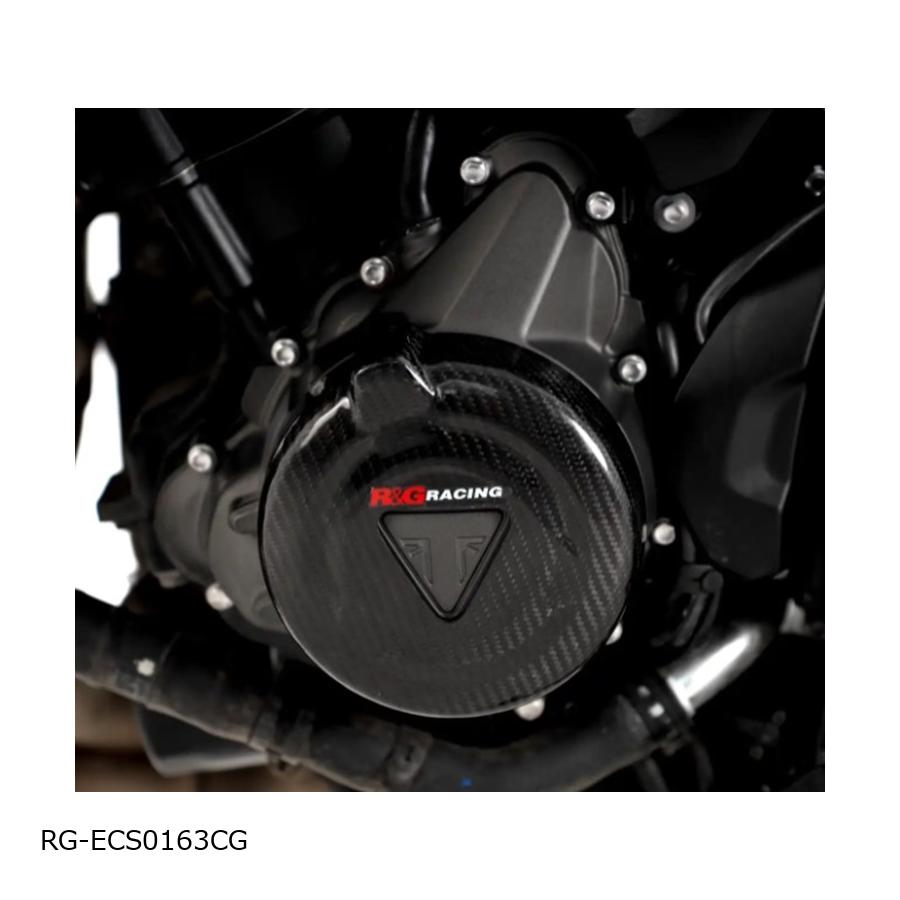 R&G (アールアンドジー ) カーボン Engine Case Slider:LHS Tiger660 Sport Trident660 RG-ECS0163CG