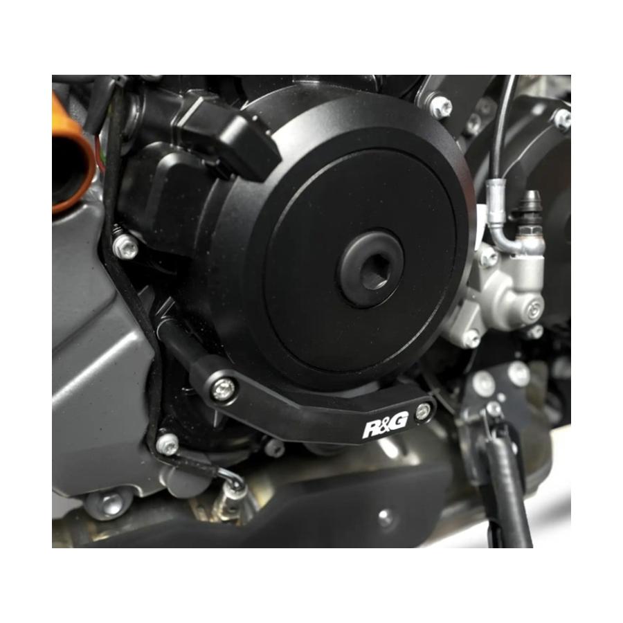 R&G (アールアンドジー ) Engine Case Slider:ブラック LHS 1390 Super Duke R/EVO RG-ECS0197BK