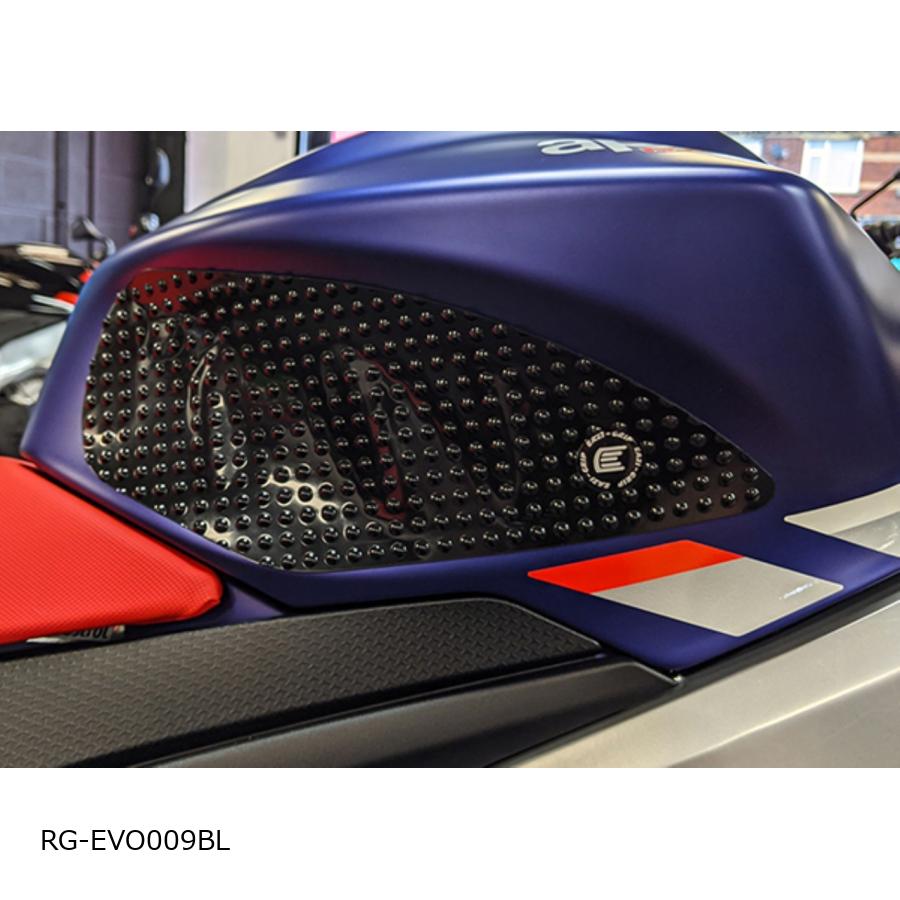 R&G (アールアンドジー ) Eazi-Grip タンクグリップ:EVO:ブラック COLOR RS660 Tuono660 RG-EVO009BL