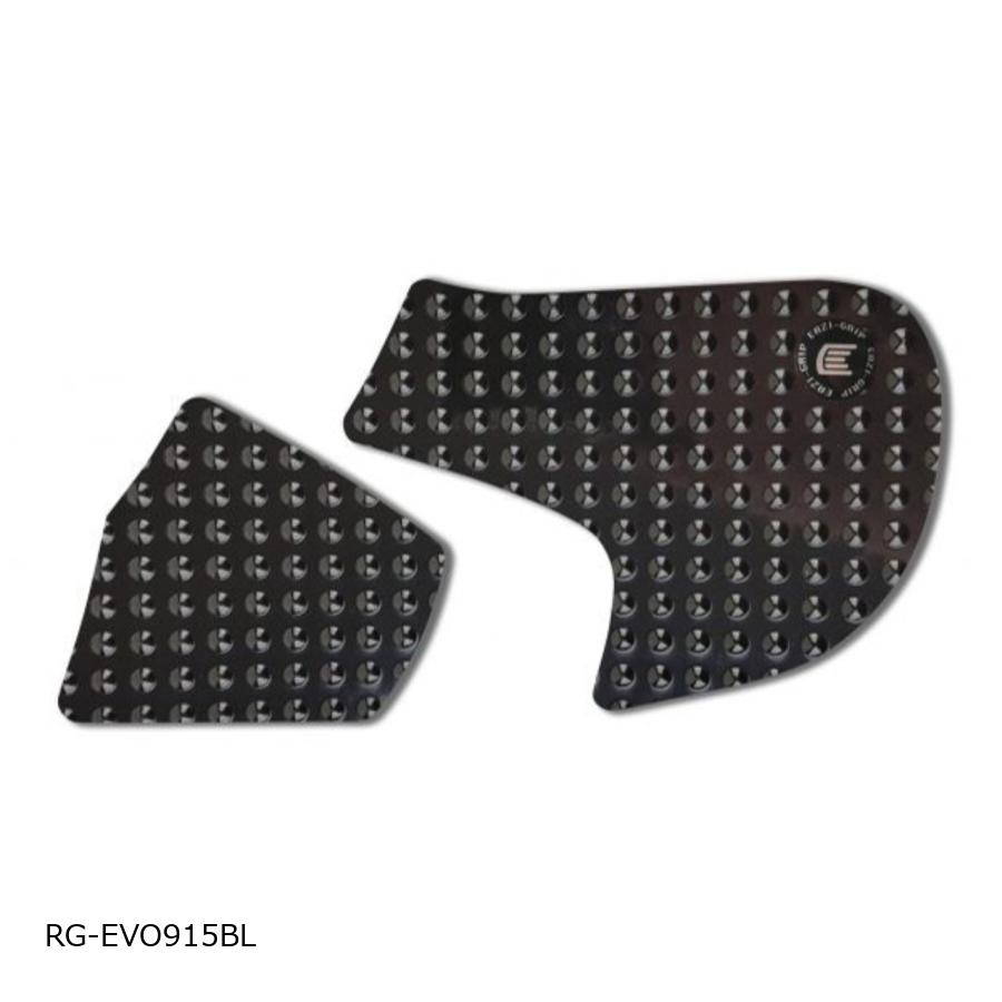 YAMAHA - R&G (アールアンドジー ) Eazi-Grip タンクグリップ:EVO:ブラック COLOR MT-09(13-20) RG-EVO915BL