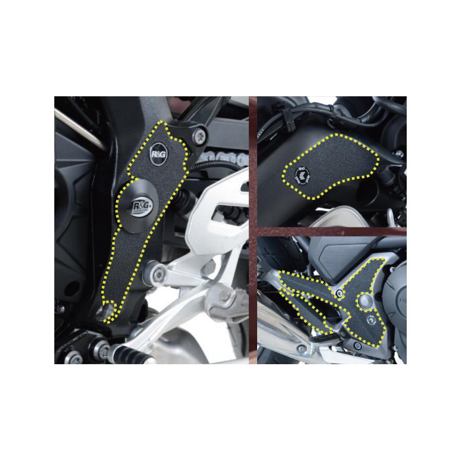 R&G (アールアンドジー ) Boot Guard:ブラック RS125 /Tuono125 RG-EZBG009BL