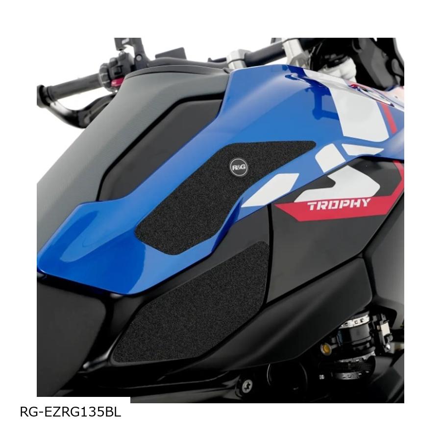 R&G (アールアンドジー ) トラクショングリップ:ブラック 4-Grip Kit R1300GS RG-EZRG135BL