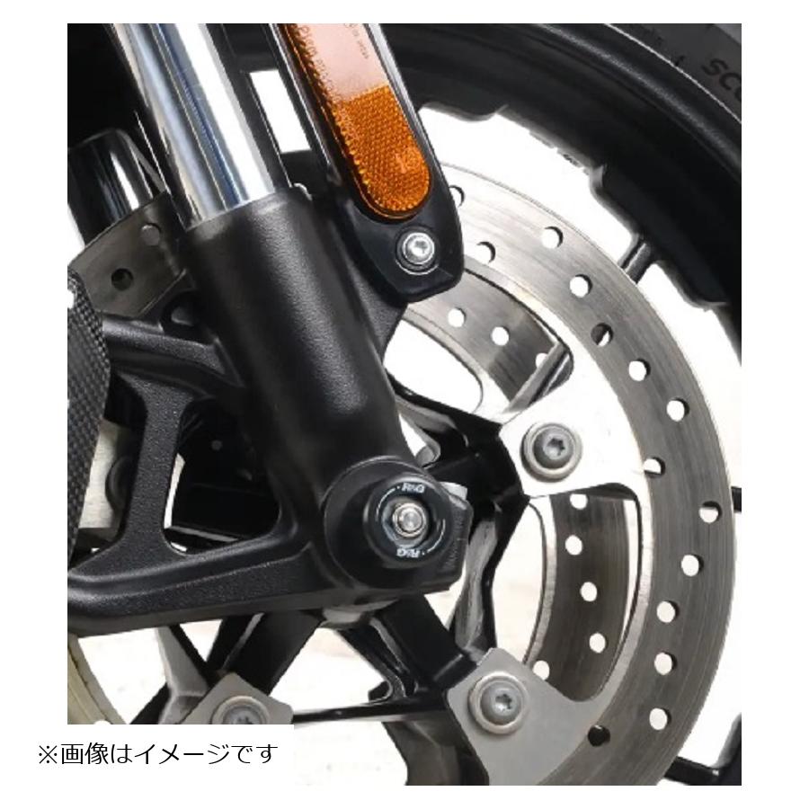 R&G (アールアンドジー ) Fork Protectors:ブラック LiveWire/LiveWire One RG-FP0275BK