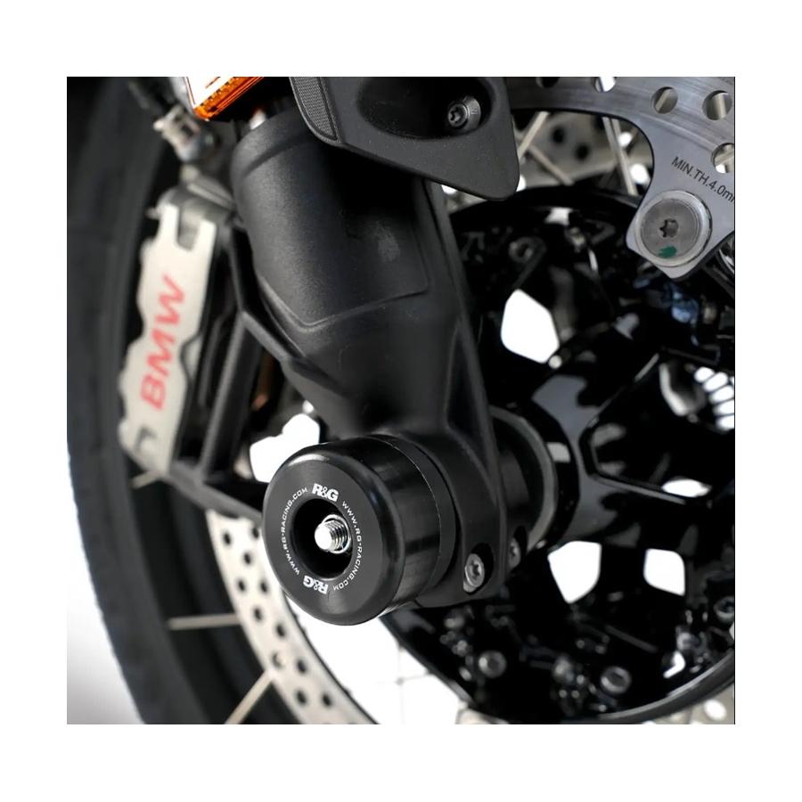 R&G (アールアンドジー ) Fork Protectors:ブラック R1300GS RG-FP0283BK