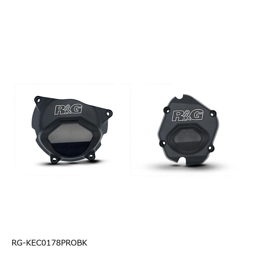 R&G (アールアンドジー ) PRO Engine Case Covers:SET 左右セット ZX-10R ZX-10RR RG-KEC0178PROBK