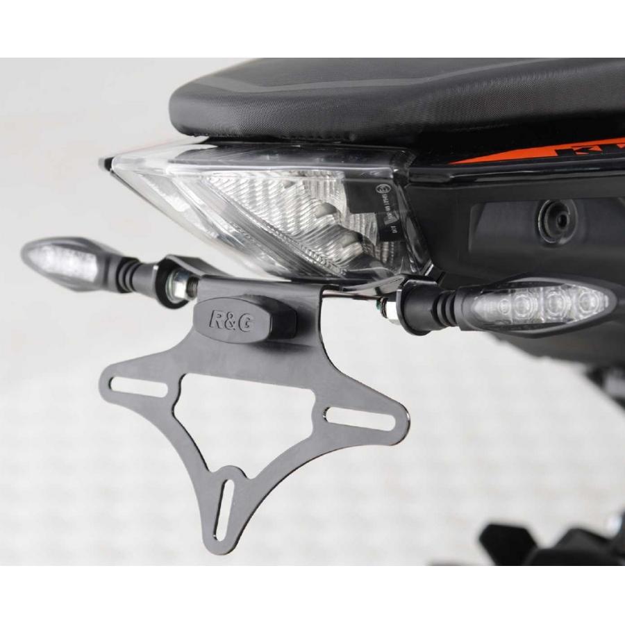 R&G (アールアンドジー ) フェンダーレスキット ブラック 125/200DUKE/390DUKE RG-LP0349BK