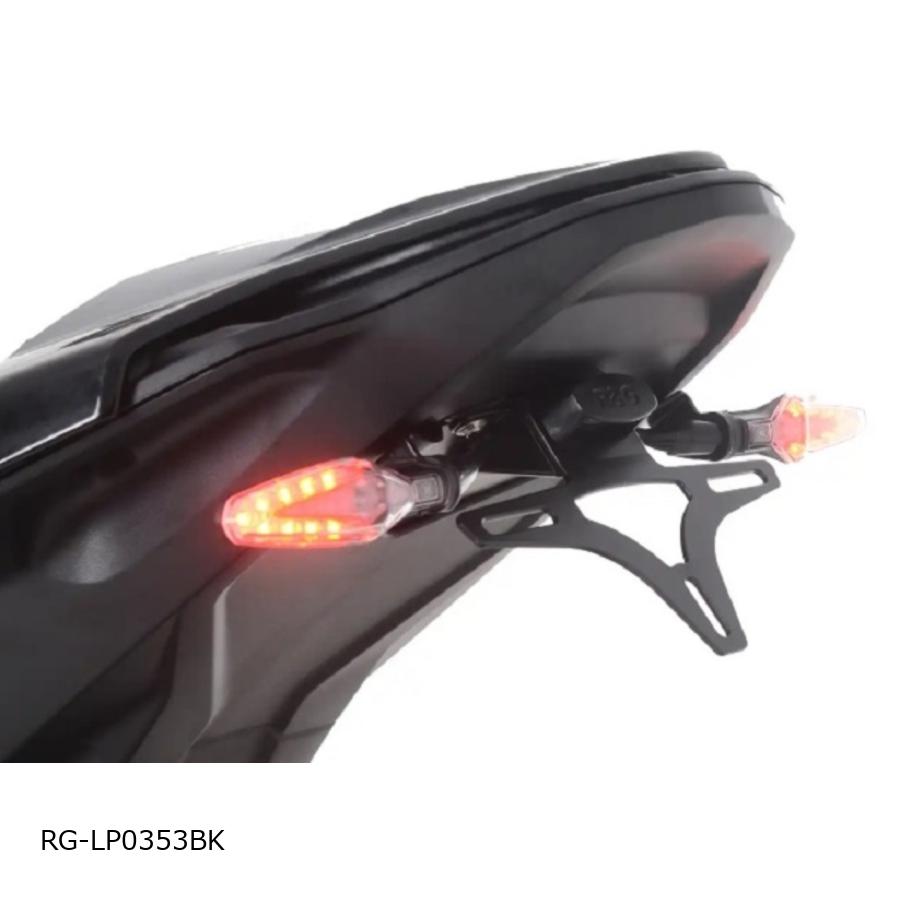 アールアンドジー フェンダーレスキット/Licence Plate Holders S1000RR M1000R RG-LP0353BK