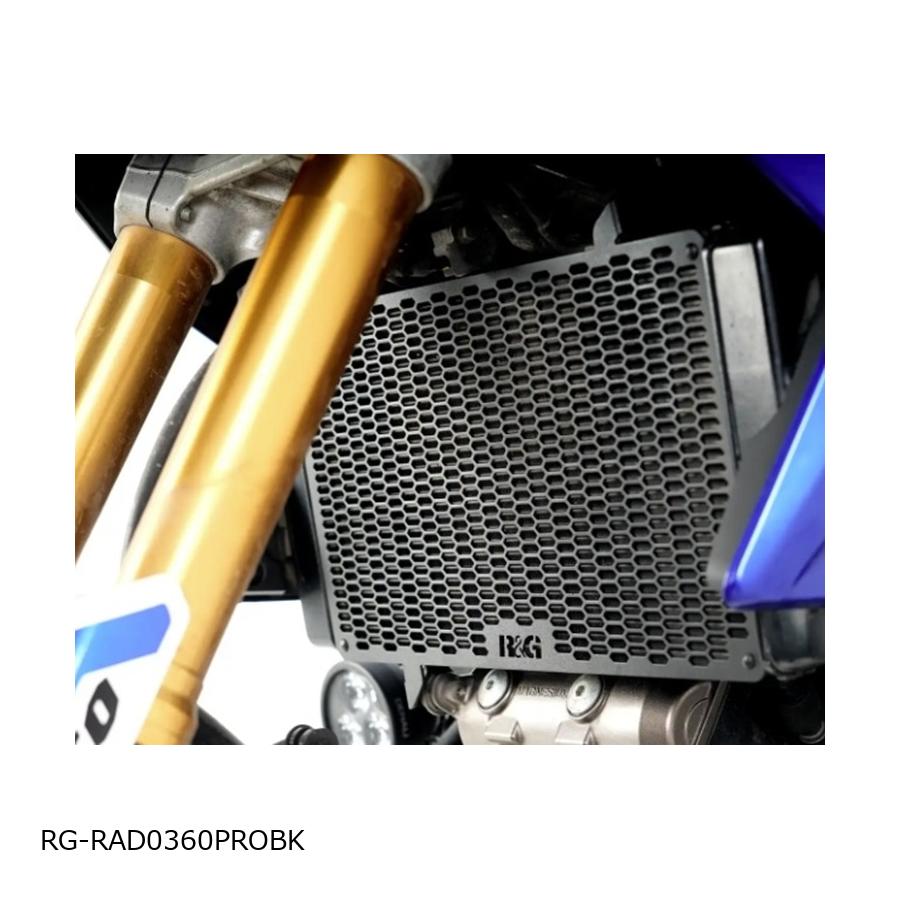 R&G (アールアンドジー ) Radiator Guards:ブラック V-STROM 1050/XT V-STROM 1050DE RG-RAD0360PROBK
