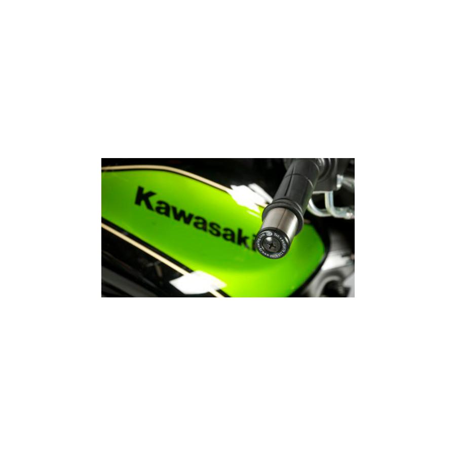 R&G (アールアンドジー ) バーエンドスライダー ブラック Ninja250R 08-12・Ninja250/300 13-17・Z750/S 04-11・Z750R 11-12 RG-BE0015BK