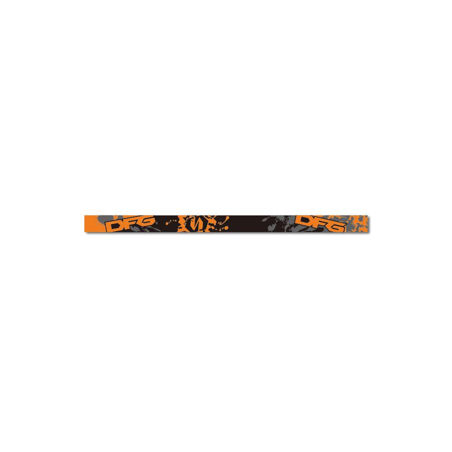 ディーエフジー スロットルG ストラップ オレンジ/ホワイト DG1302-9105