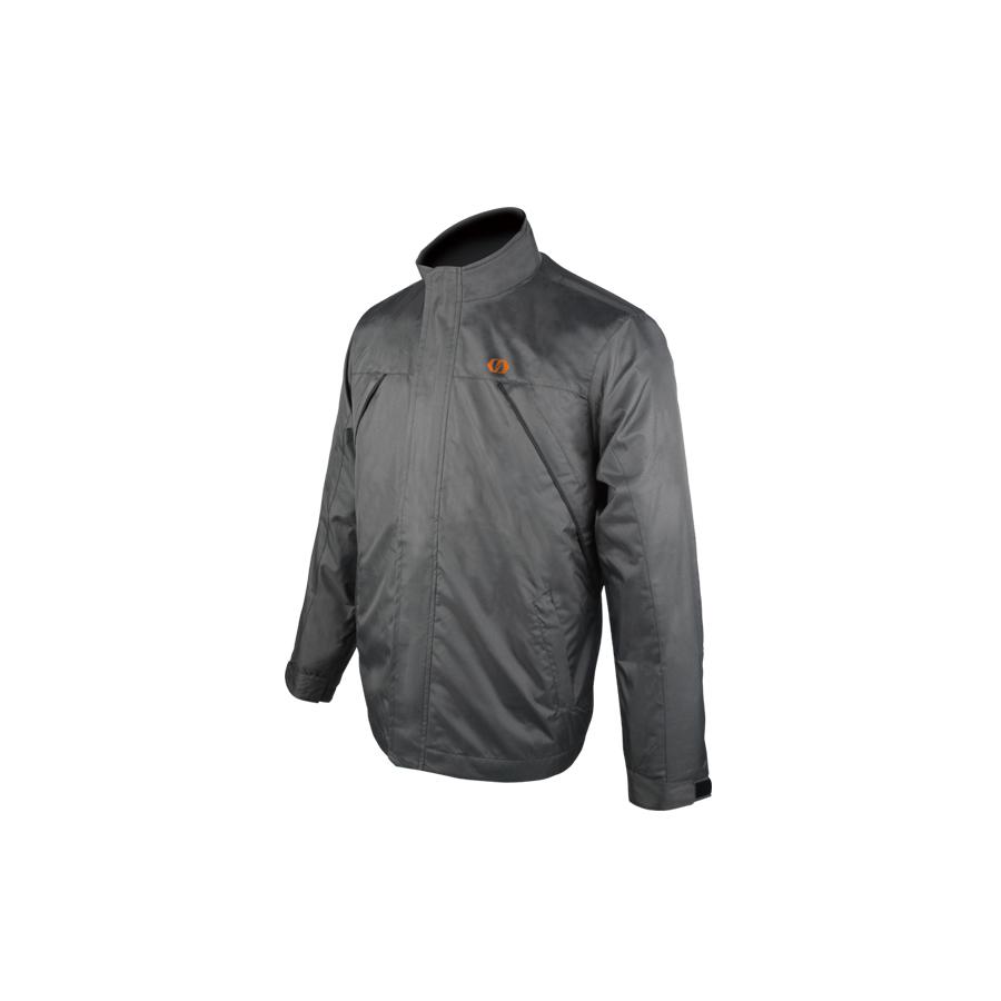 ディーエフジー ランバージャケット グレー/オレンジ #L DG2365-1505