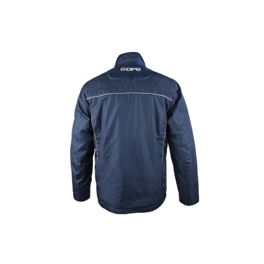 ディーエフジー ランバージャケット ネイビー/ホワイト #L DG2365-1605