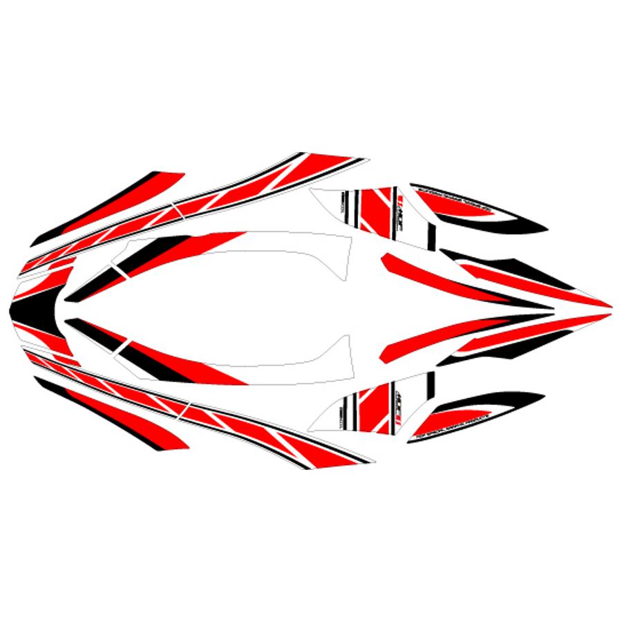 MDF (エムディーエフ) ストロボコンプリート レッド TRICITY155 17-22 (23-不可) MTCY155-D-RD-ALL