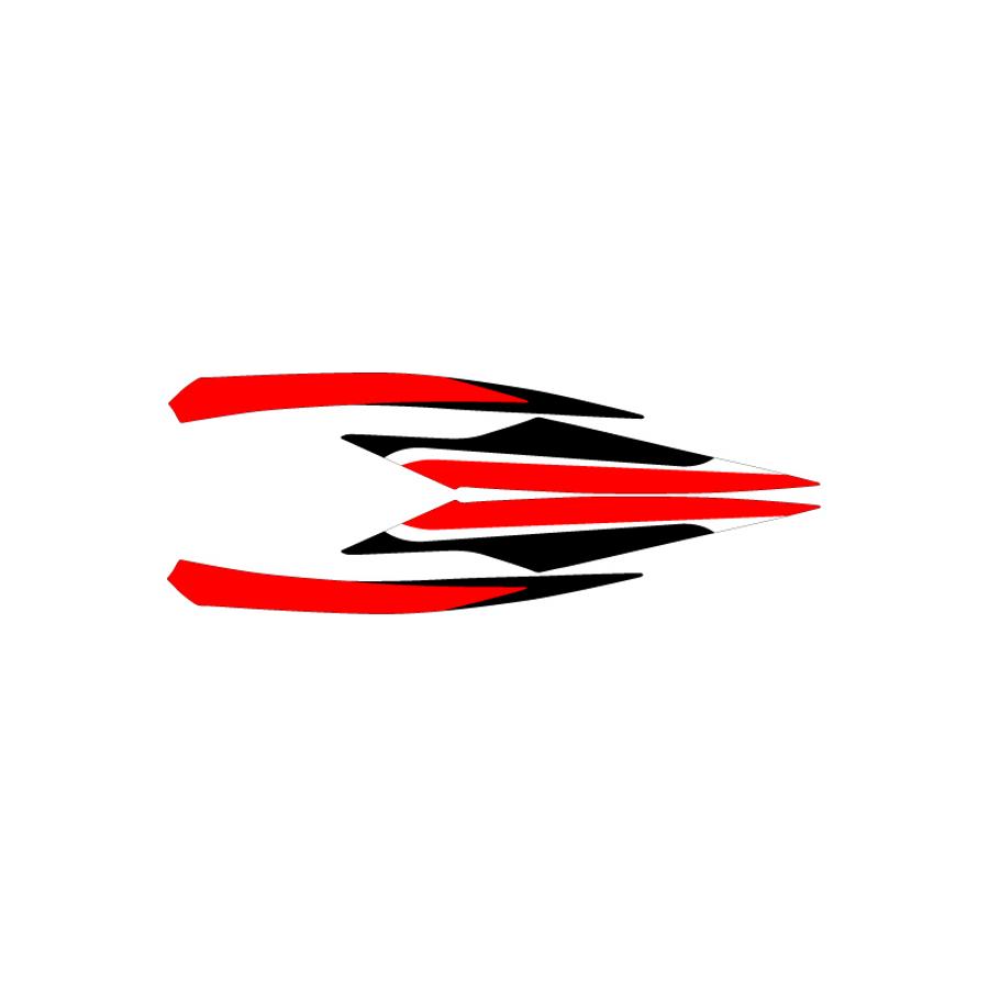 MDF (エムディーエフ) ストロボフロントトップ レッド TRICITY155 MTCY155-D-RD-FT