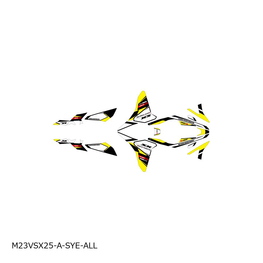 MDF (エムディーエフ) グラフィックキット コンプリートセット アタッカー SYE V-Strom250SX 23 M23VSX25-A-SYE-ALL