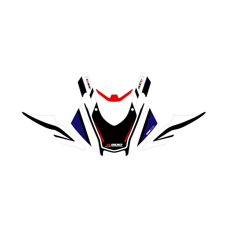 Rakuten - MDF (エムディーエフ) ストロボフロントトップブルー YZF-R3 M25R30-D-BU-FT