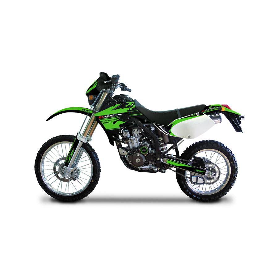 MDF (エムディーエフ) ファイアーサイドカバーGR KLX250 05-07 M05KLX-B-GR-SC