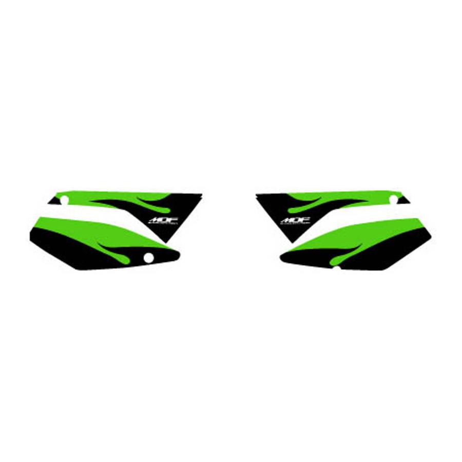 MDF (エムディーエフ) ファイアーサイドカバーGR KLX250 08- M08KLX-B-GR-SC