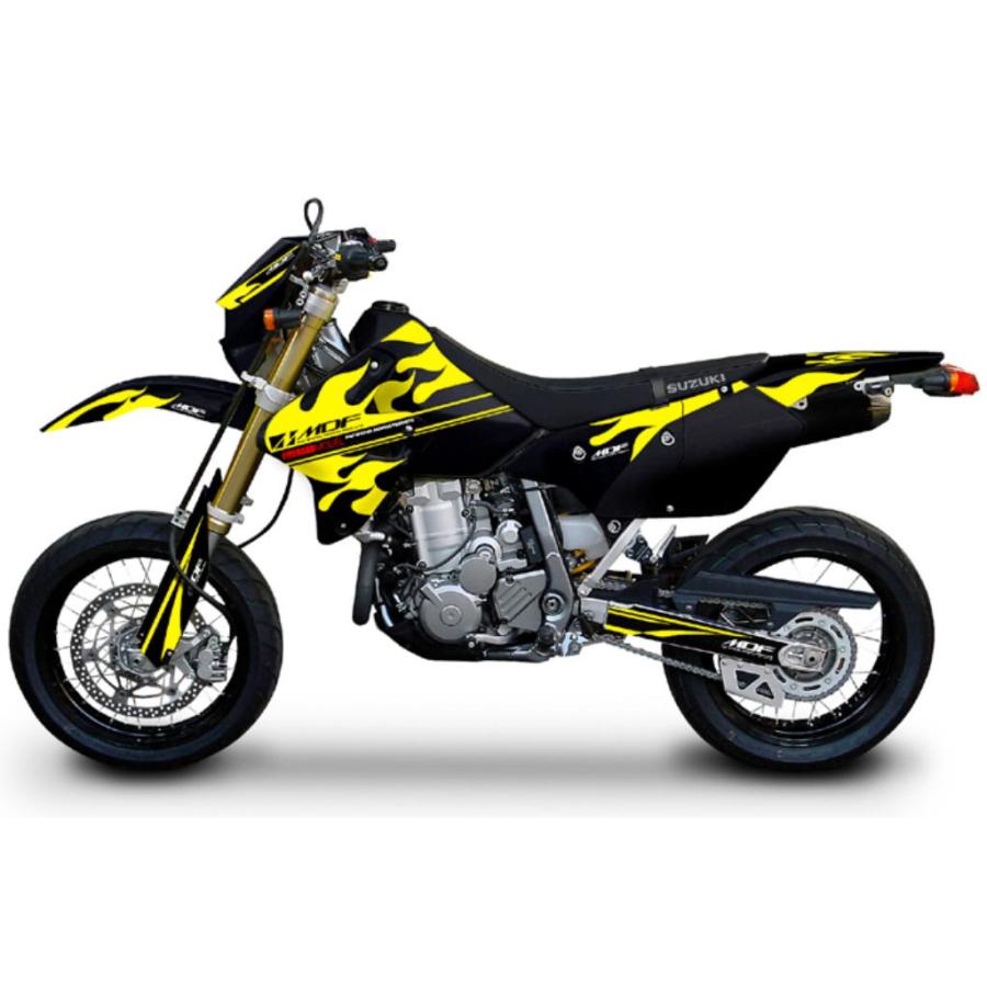 MDF (エムディーエフ) ファイアーシュラウドYE DR-Z400SM 全年式 MDRZ4SM-B-YE-SH
