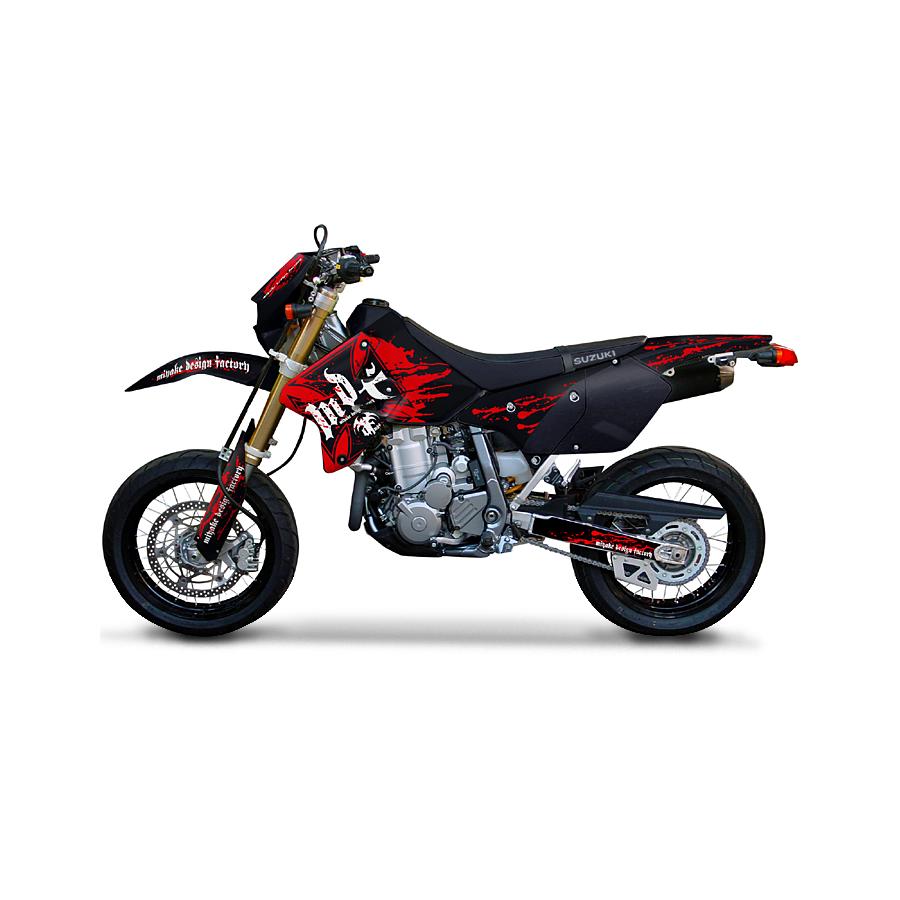 MDF (エムディーエフ) ブラッディFフェンダーRD DR-Z400SM 全年式 MDRZ4SM-C-RD-FF(2)