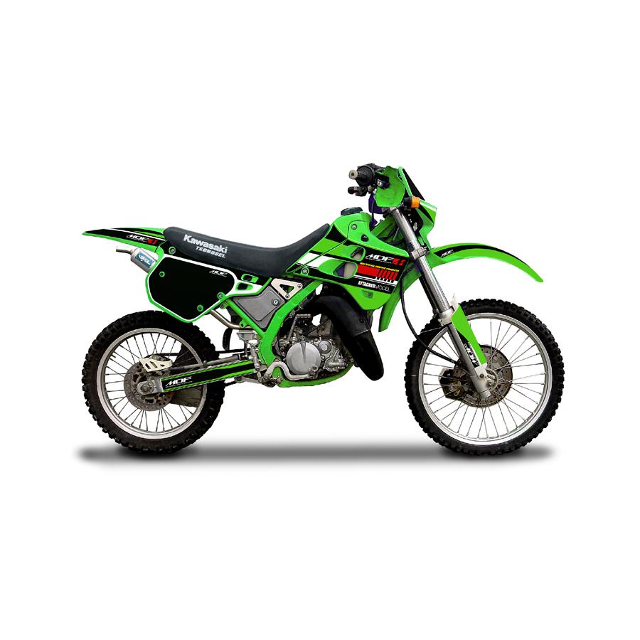 Rakuten - MDF (エムディーエフ) アタッカーサイドカバーGR KDX125SR 91-99 全年式 MKDX125-A-GR-SC