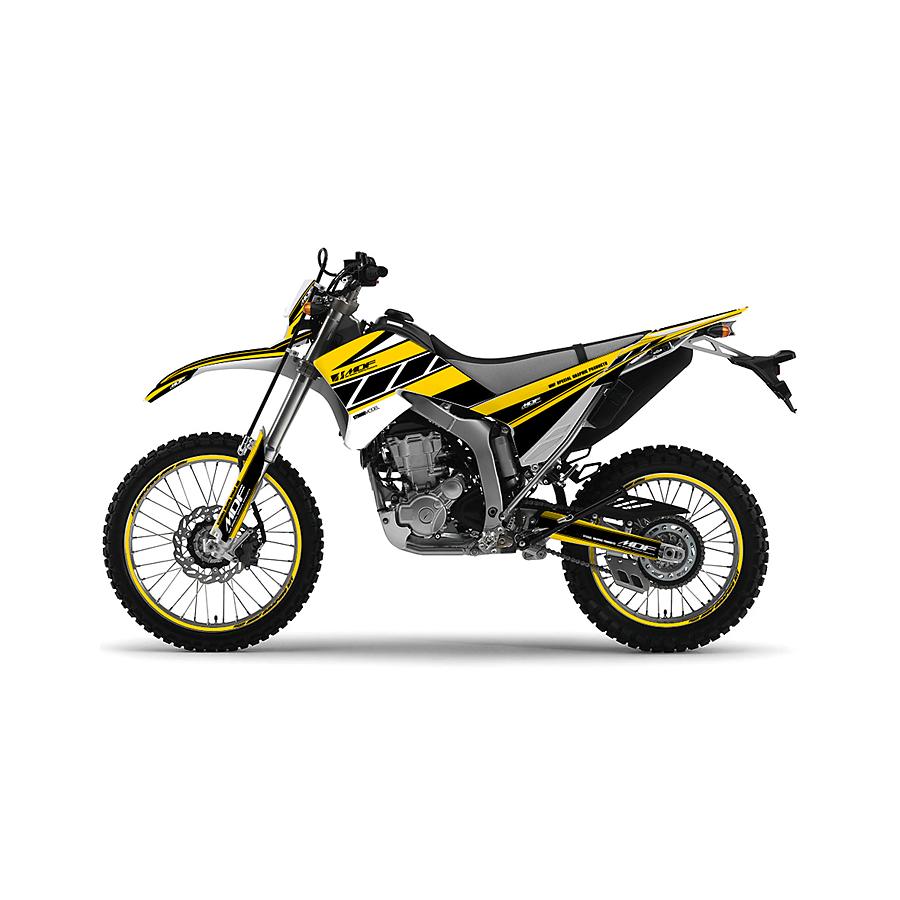 Yamaha WR250 カウルセット YAMAHA WR250X「ヤマハ純正WR250Rカウルセットへ交換」 | ウェビック