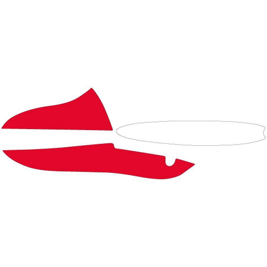 MDF (エムディーエフ) アタッカー Iフェンダー レッド MONSTER696/796/1100/1100s/1100evo MD110-A-RD-IF