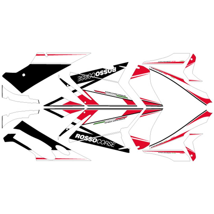 MDF (エムディーエフ) アタッカー コンプリートRD 749S/999S 03-04 MD999-A-RD-ALL