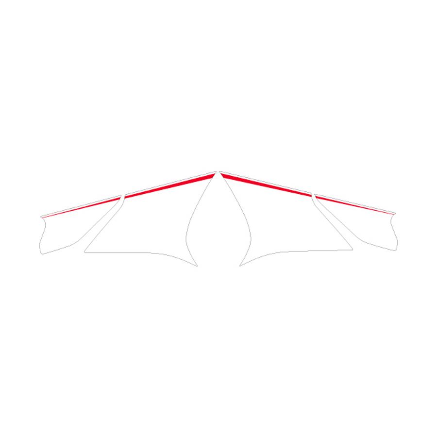 MDF (エムディーエフ) ベースモデル フロントサイド ホワイト 1199/899 全年式 MDUC03-N-WH-FS