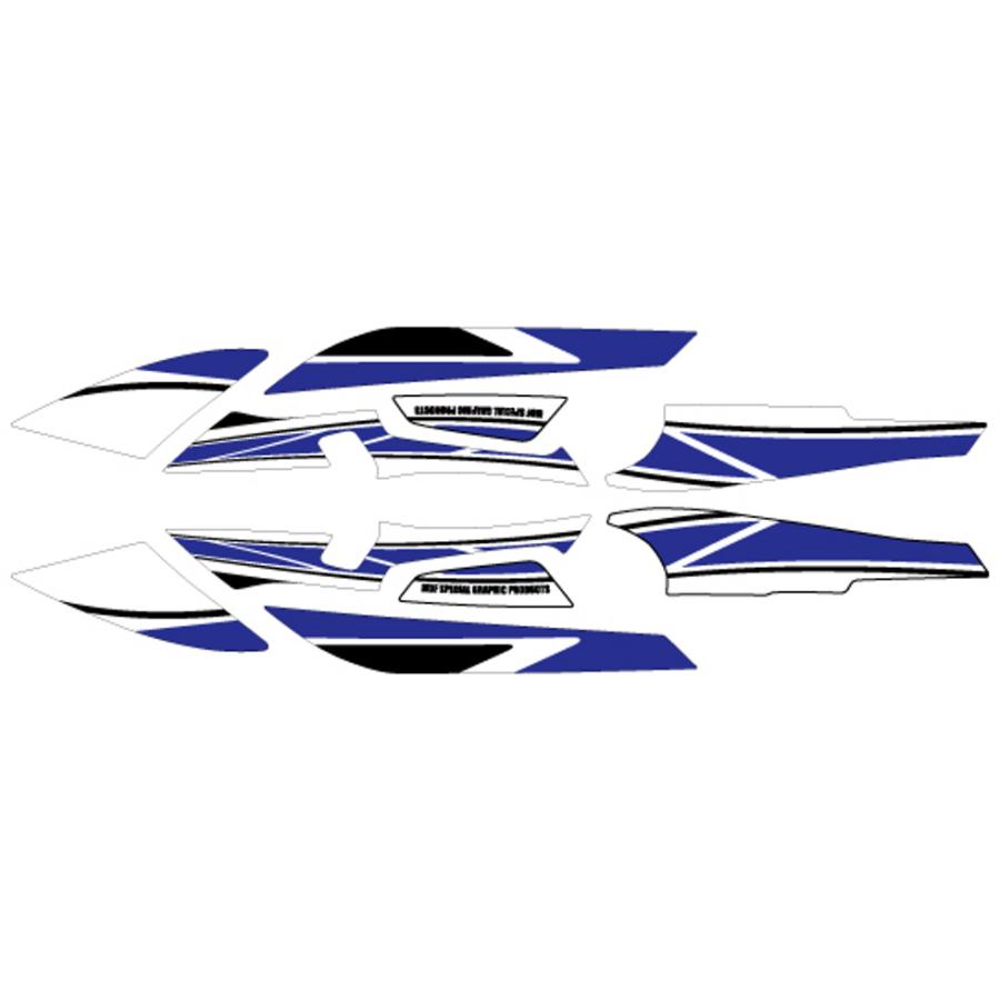 MDF (エムディーエフ) グラフィック ストロボサイドカバーBU TMAX530 15- MTMX53-D-BU-SC