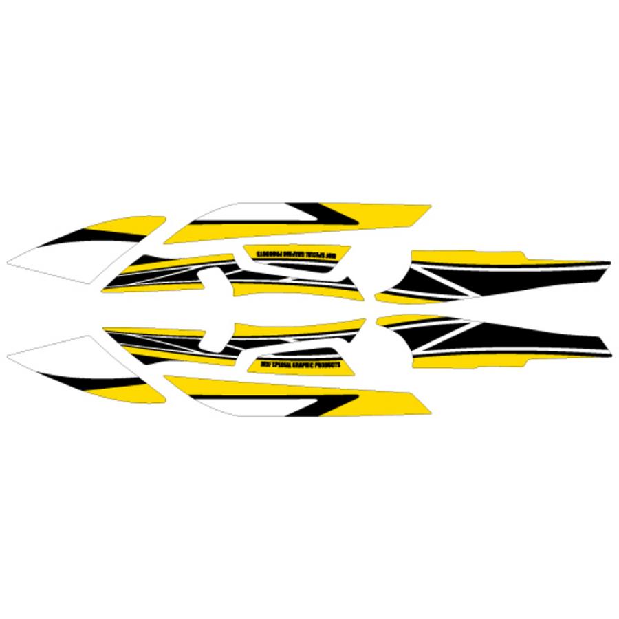 MDF (エムディーエフ) グラフィック ストロボサイドカバーPY TMAX530 15- MTMX53-D-PY-SC