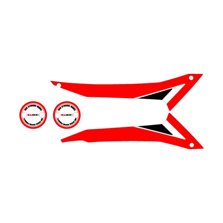 MDF (エムディーエフ) グラフィック ストロボアンダーカバーRD TMAX530 15- MTMX53-D-RD-UN