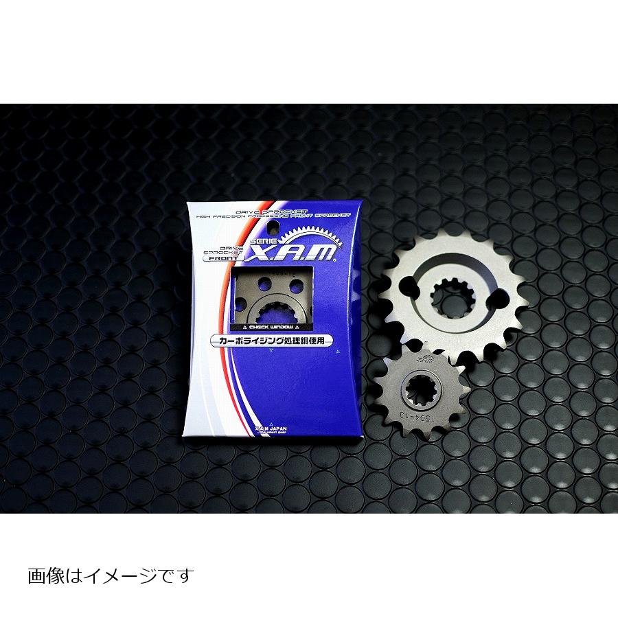 XAM(ザム) スプロケット 428-13T CBR125R 150R 専用FIXプレート付