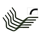 EFFEX (エフェックス) EZ FIT BAR 70mmバック ブラック XL883STD 04-09 (5本セット品) EHD102-70B-5SET