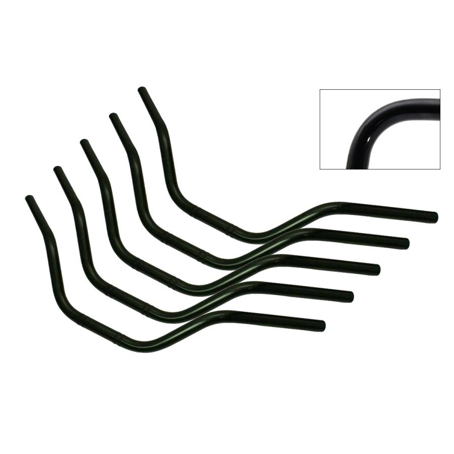 EFFEX (エフェックス) EZ FIT BAR 30mmバック ブラック FXDL 08-13 （5本セット品） EHD201-30B-5SET