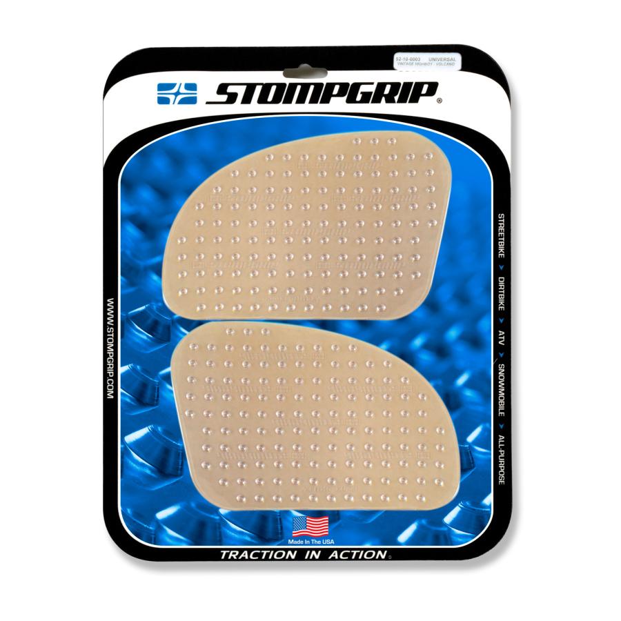 STOMPGRIP (ストンプグリップ) トラクションパッドタンクキット クリア VOLCANO 汎用 ハイボーイ 50-10-0008C