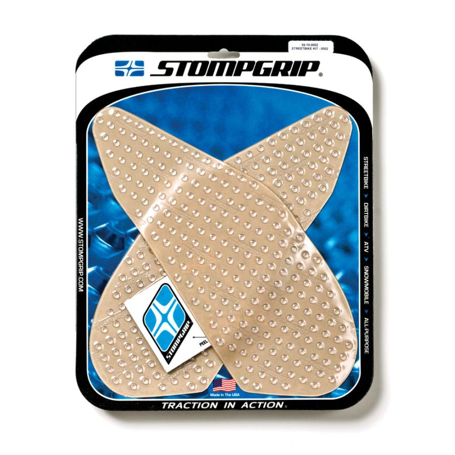 STOMPGRIP (ストンプグリップ) トラクションパッドタンクキット クリア VOLCANO YZF-R1 04-06 55-10-0002C