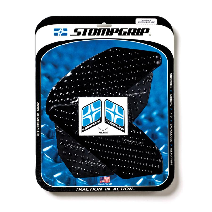 STOMPGRIP (ストンプグリップ) トラクションパッドタンクキット ブラック VOLCANO YZF-R1 55-10-0007B