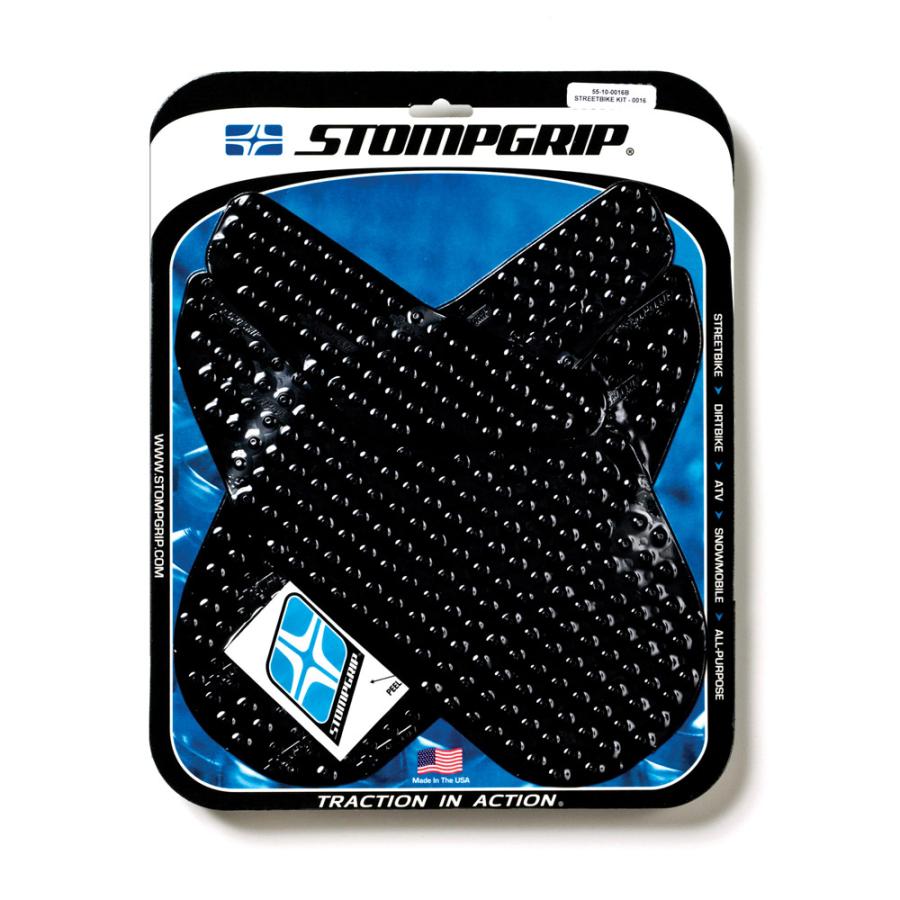 HONDA - STOMPGRIP (ストンプグリップ) トラクションパッドタンクキット ブラック VOLCANO CBR1000RR 55-10-0016B