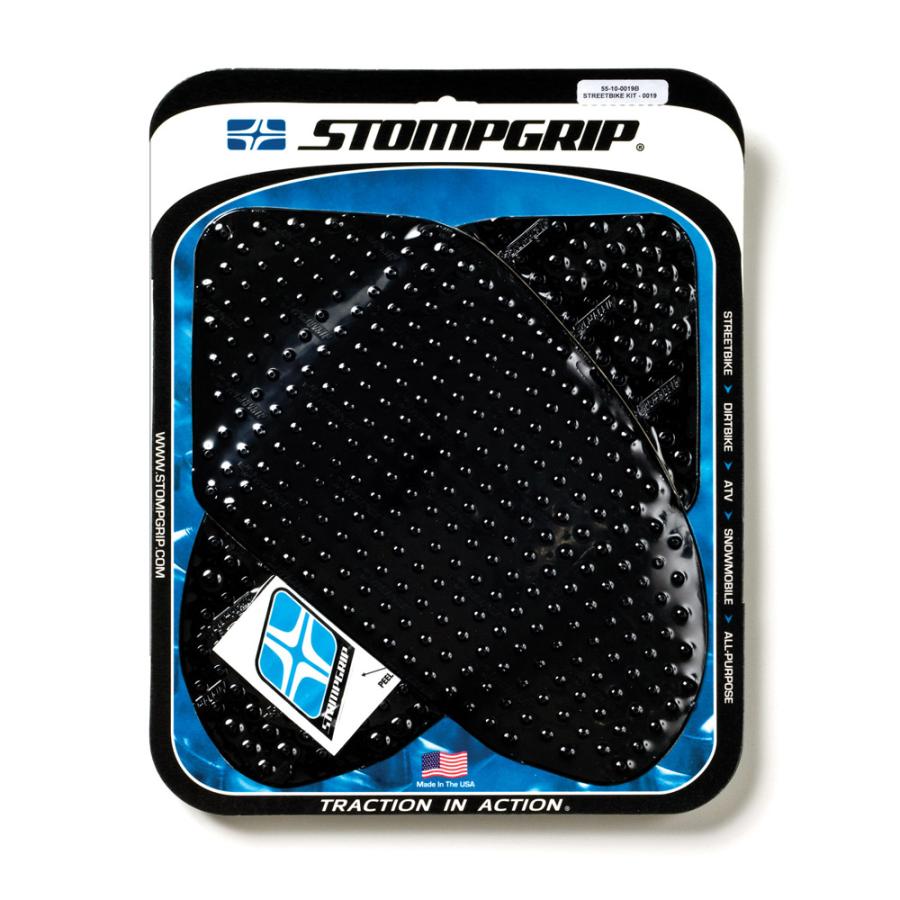 STOMPGRIP (ストンプグリップ) トラクションパッドタンクキット ブラック VOLCANO CBR600F4i VFR 02-13 55-10-0019B