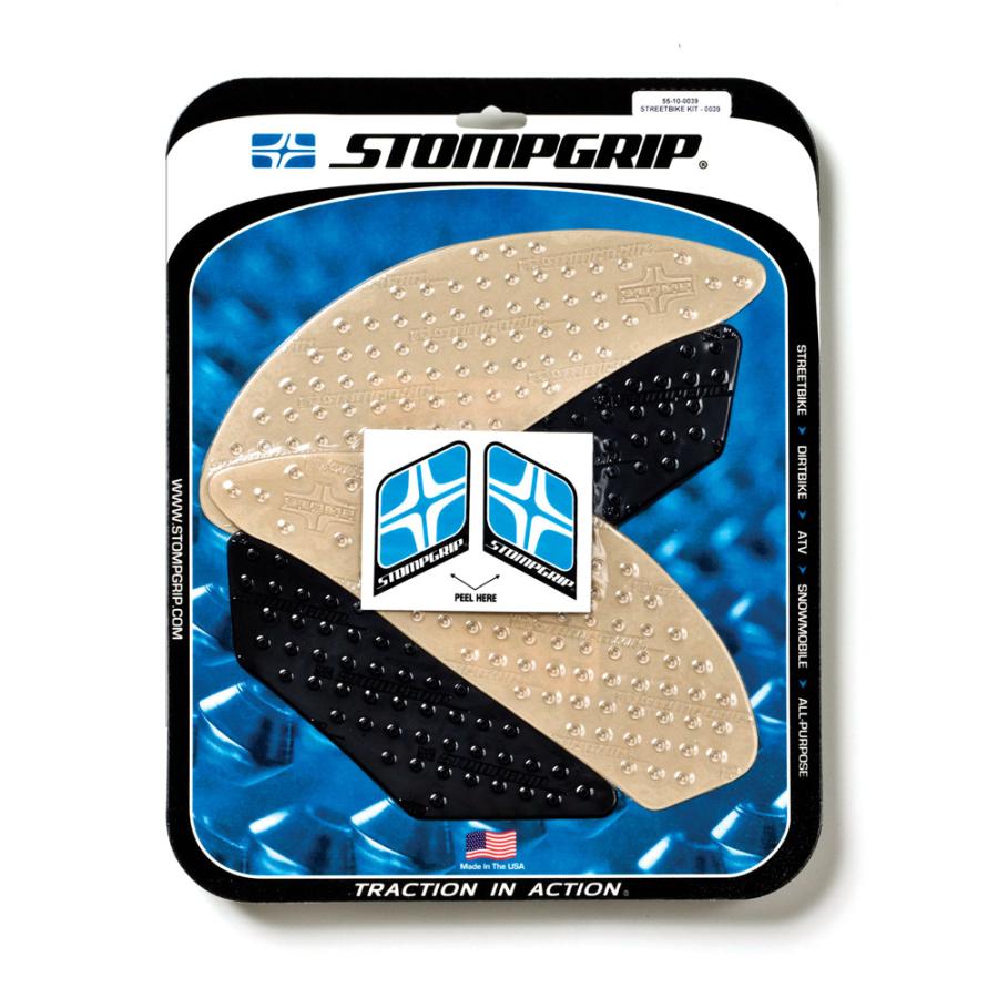 STOMPGRIP (ストンプグリップ) トラクションパッドタンクキットハイブリッド VOLCANO Ninja650/400 55-10-0039H