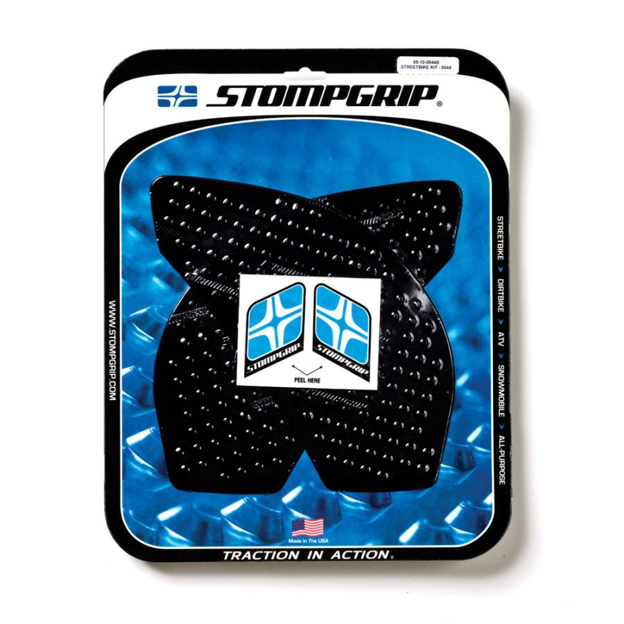 STOMPGRIP (ストンプグリップ) トラクションパッドタンクキット ブラック VOLCANO Ninja650/400 55-10-0044B