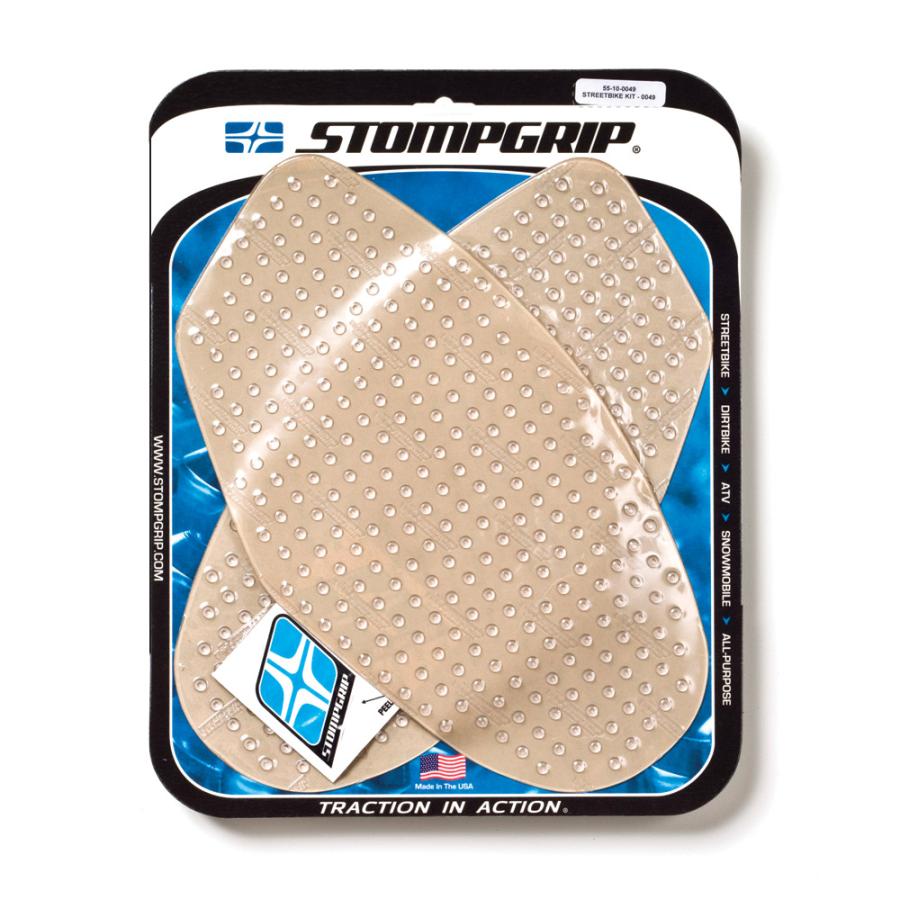 STOMPGRIP (ストンプグリップ) トラクションパッドタンクキット クリア VOLCANO GSXR1000 55-10-0049C
