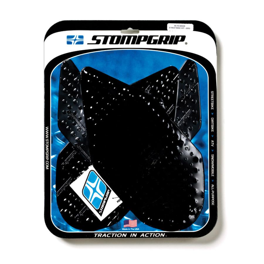 STOMPGRIP (ストンプグリップ) トラクションパッドタンクキット ブラック VOLCANO GSXR1000 55-10-0053B