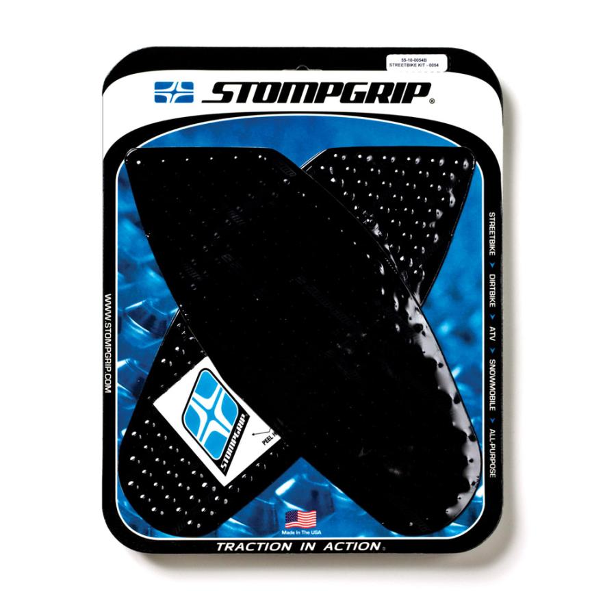 STOMPGRIP (ストンプグリップ) トラクションパッドタンクキット ブラック VOLCANO GSXR600/750 55-10-0054B