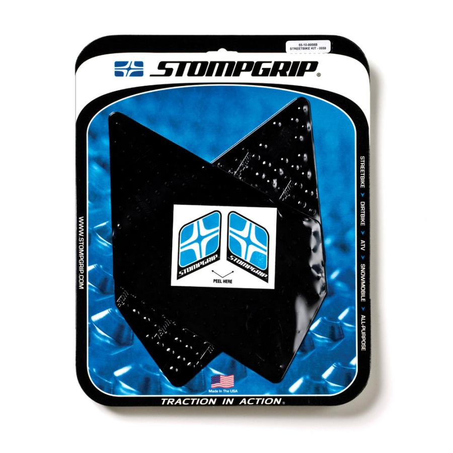 STOMPGRIP (ストンプグリップ) トラクションパッドタンクキット ブラック VOLCANO RC8R RC125/200/390 55-10-0058B